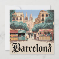 Barcelona España vintage