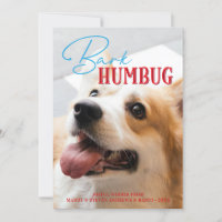 Bark Humbug Navidades graciosos Personalizado de p