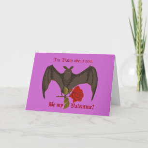 Tarjeta Festiva Batty Acerca De Ti
