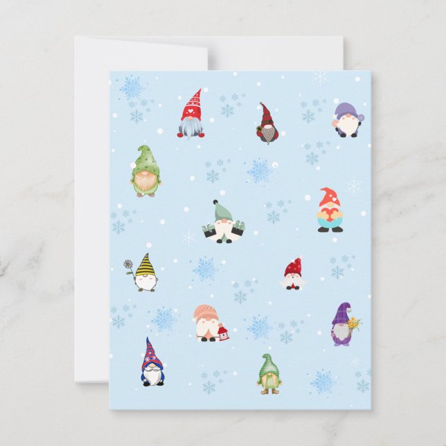 Tarjeta Festiva bautizo de vacaciones (Anverso)