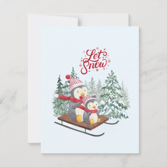 Tarjeta Festiva bautizo de vacaciones (Anverso)