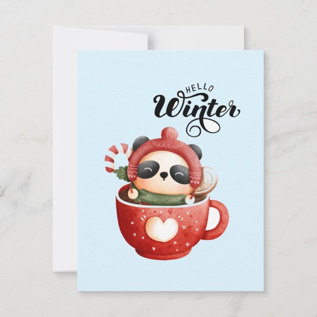 Tarjeta Festiva bautizo de vacaciones (Anverso)