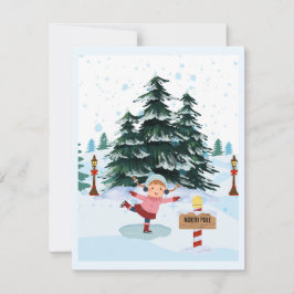 Tarjeta Festiva bautizo de vacaciones