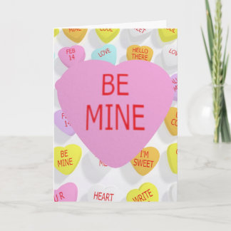 Tarjeta Festiva Be Mine card