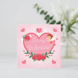 Tarjeta Festiva Be my valentine