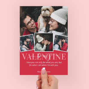 Tarjeta Festiva Be my Valentine 3 Photo