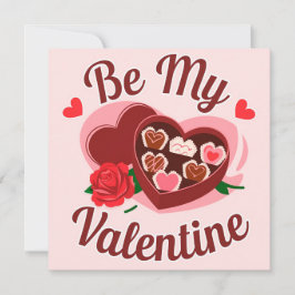 Tarjeta Festiva Be my valentine sweets