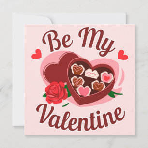 Tarjeta Festiva Be my valentine sweets