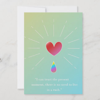 Tarjeta Festiva Be Your True Self – Empowering Greeting Card