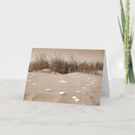 Tarjeta Festiva Beach Valentine