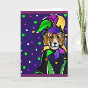 TARJETA FESTIVA BEAGLE