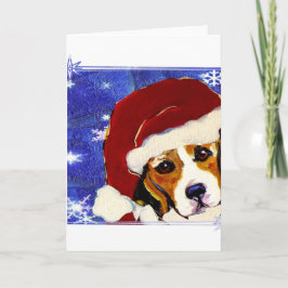Tarjeta Festiva Beagle
