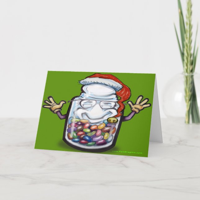 Tarjeta Festiva Bean Counters Navidades (Anverso)