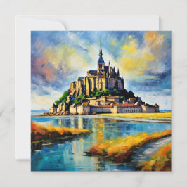 Tarjeta Festiva BEAUX Le Mont-Saint Michel