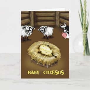 Tarjeta Festiva Bebé Cheesus