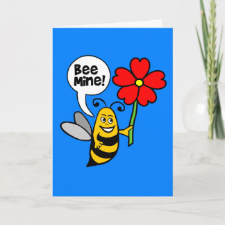 Tarjeta Festiva Bee Mine