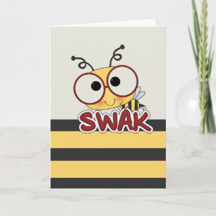 Tarjeta Festiva Bee My Love