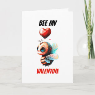 Tarjeta Festiva Bee puns   Adquiera mi lindo cachorro de abeja mie
