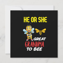 Tarjeta Festiva Beekeeper Art Great Grandma To Aee