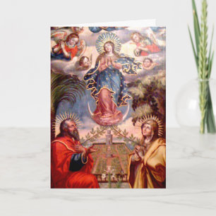 Tarjeta Festiva Behold, yo traen buenas noticias