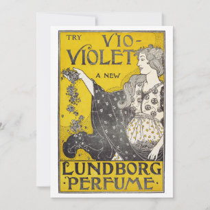 Tarjeta Festiva Bella Artes Vio-Violet Perfume