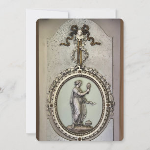 Tarjeta Festiva Belleza desvanecida