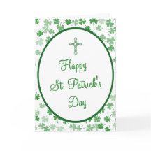 Bendición cristiana del Día de San Patricio con ve