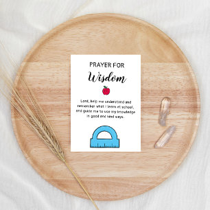 Tarjeta Festiva Bendición del primer día de la oración escolar