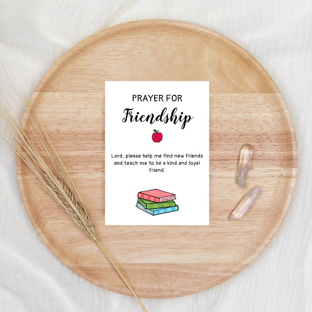 Tarjeta Festiva Bendición del primer día de la oración escolar (Subido por el creador)