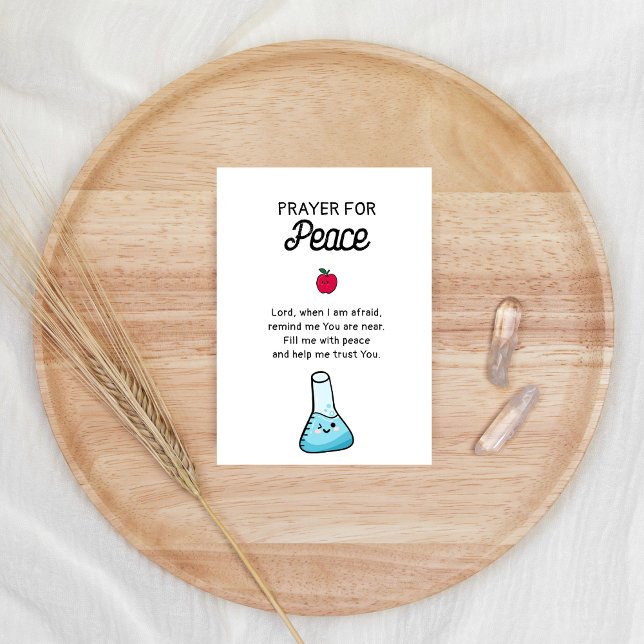 Tarjeta Festiva Bendición del primer día de la oración escolar (Subido por el creador)