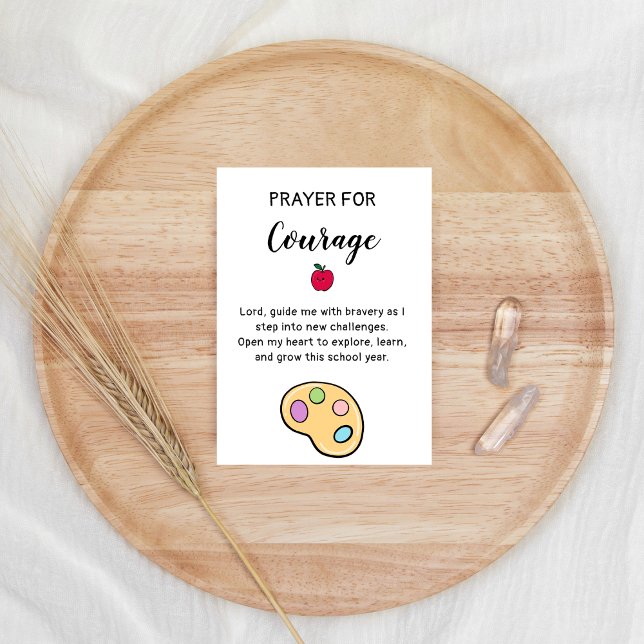 Tarjeta Festiva Bendición del primer día de la oración escolar (Subido por el creador)