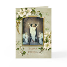 Bendición italiana de Pascua Buona Pasqua