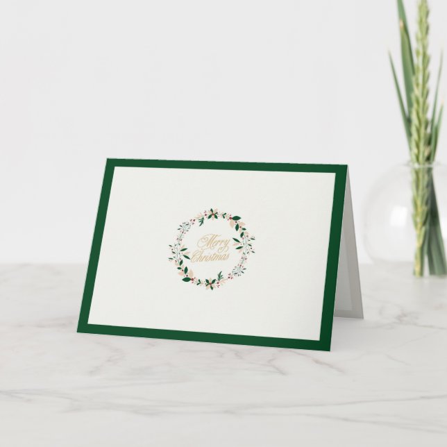 Tarjeta Festiva Bendiciones (Anverso)