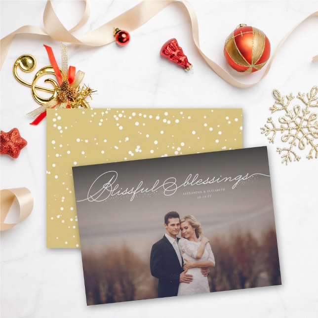 Tarjeta Festiva Bendiciones benéficas foto de Navidades religiosos (Subido por el creador)
