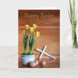 Tarjeta Festiva Bendiciones de Pascua