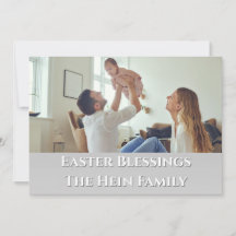 Bendiciones de Pascua, foto familiar de pura sangr