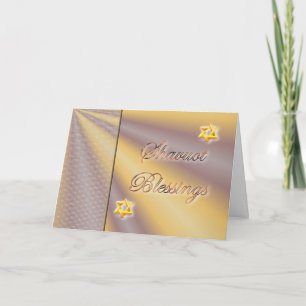 Tarjeta Festiva Bendiciones hebreas judías de Shavuot del día de
