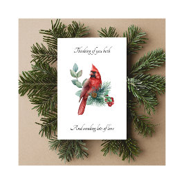 Tarjeta Festiva Bereaved Parent Thinking of You Christmas Card