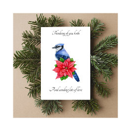 Tarjeta Festiva Bereaved Parents Thinking of You Christmas Card