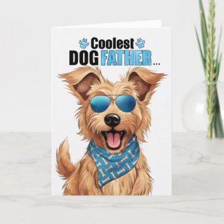 Tarjeta Festiva Berger Picard Perro Coolest Dad Day
