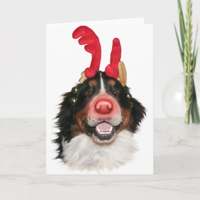 Tarjeta Festiva Bernese Roodolph (Rudolph) (Anverso)
