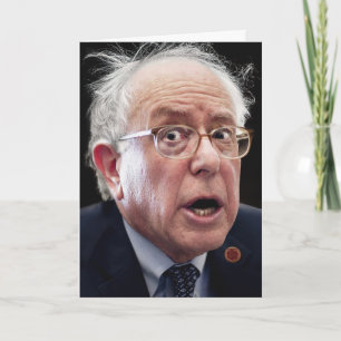 Tarjeta Festiva Bernie Sanders Birthday Card