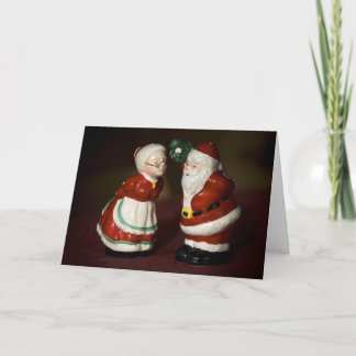 Tarjeta Festiva Besar a Santa