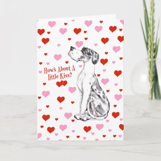 Tarjeta Festiva Beso del el día de San Valentín del UC del (Anverso)