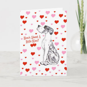 Tarjeta Festiva Beso del el día de San Valentín del UC del