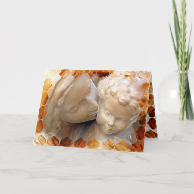 Tarjeta Festiva Besos dulces de madre (Anverso)