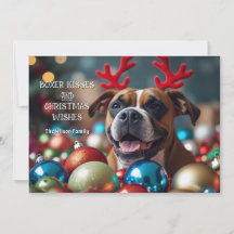 Besos y Navidades de boxer personalizados