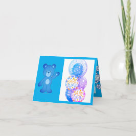 Tarjeta Festiva Bienvenido Niño