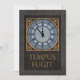 Tarjeta Festiva Big Ben con texto de personalizable