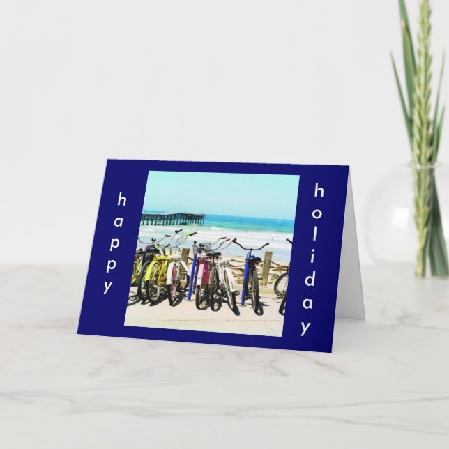 TARJETA FESTIVA BIKE LOVER'S FESTIVAY GREETING (Anverso)